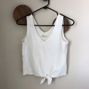 XS Madewell Knot Top